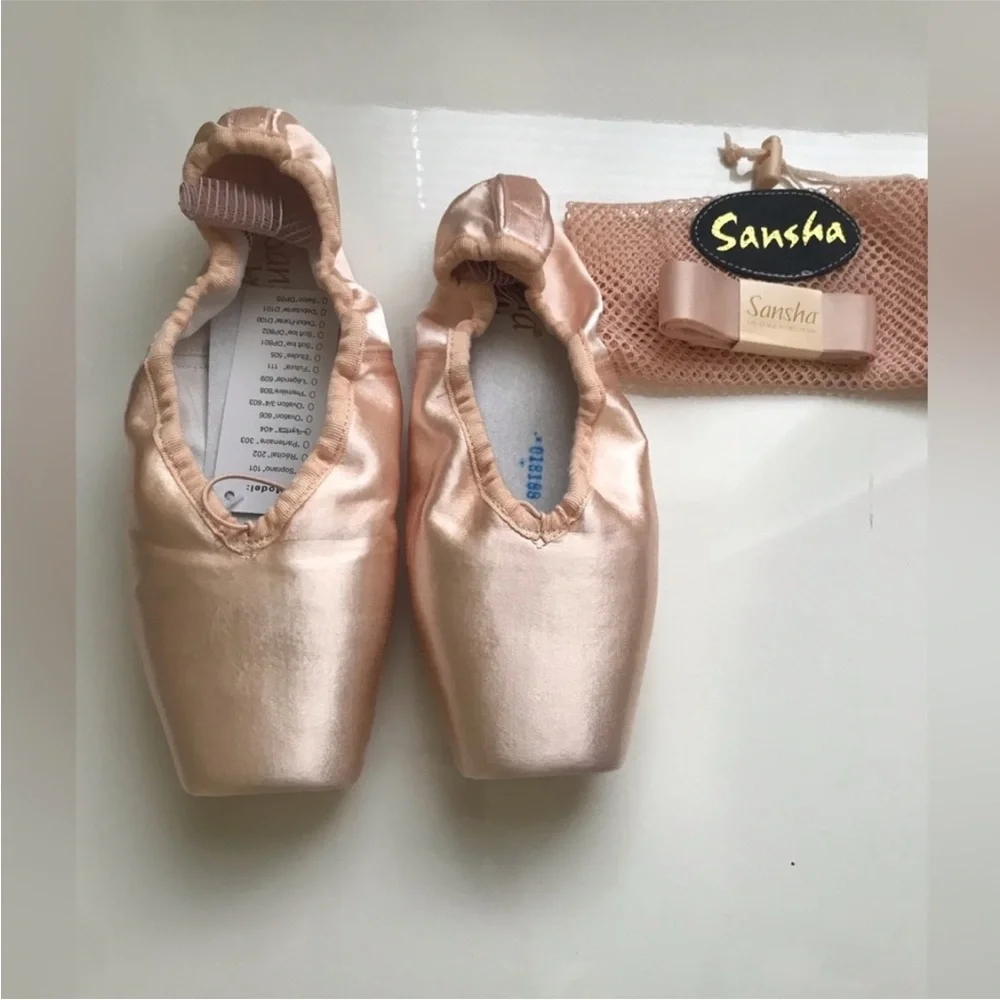 Sansha Lyrica 404SP Women's Ballet Pointe Shoes - Picture 5 of 7